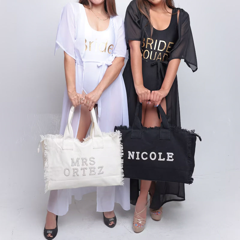 Bridesmaid Tote, Tote for Bride, Gift for Bride