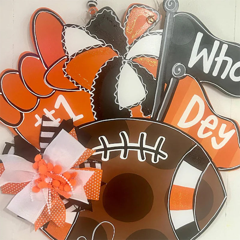 Door Hanger | Football Door Hanger | Football | Fall Door Hanger