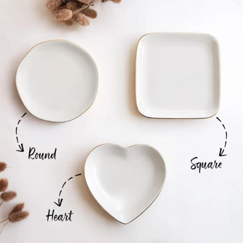 University custom trinket ring dish dorm decor graduation University jewelry