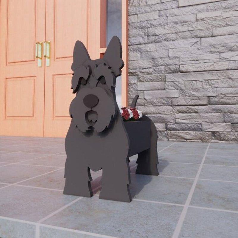 Dog Cat Pet Organizer Patio Indoor Outdoor Wood Planter