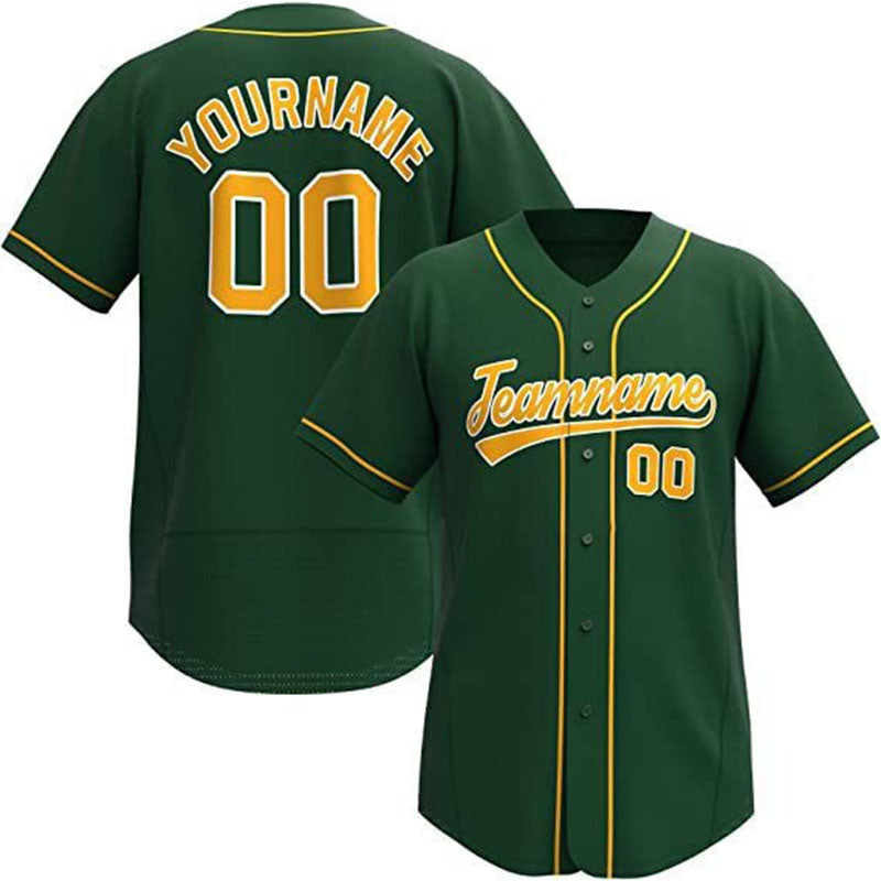 Personalized Team Name And Number Baseball Jersey, Custom Baseball