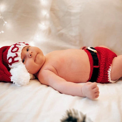 Personalised Christmas Santa Hat . Baby Toddler & Aldult Santa Hat
