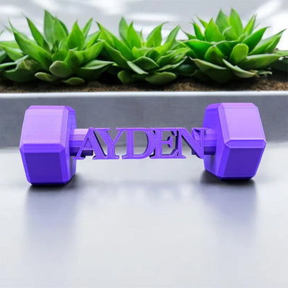 Personalized full size Dumbbell