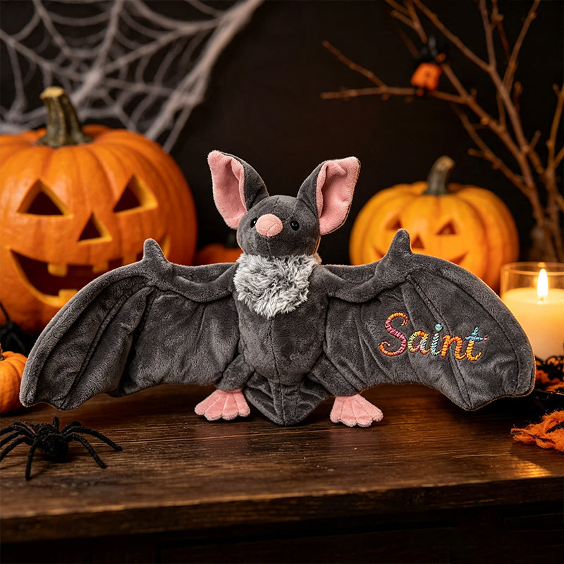 Cute Stuffed Animal, Halloween Decor Cute, Bat Halloween Decor, Halloween Toys