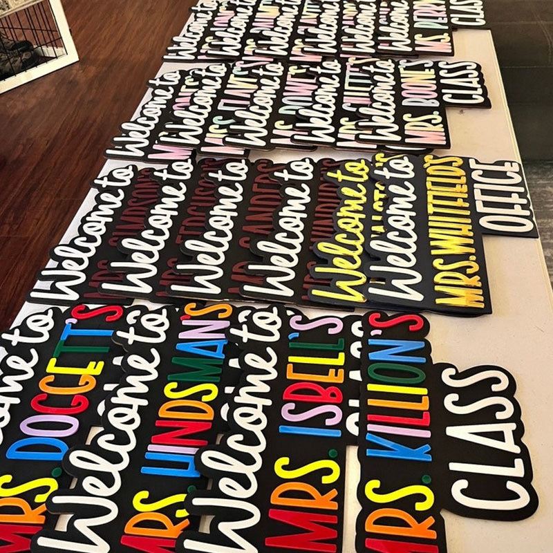 Home Decor Signs Custom Teacher Appreciation Gift