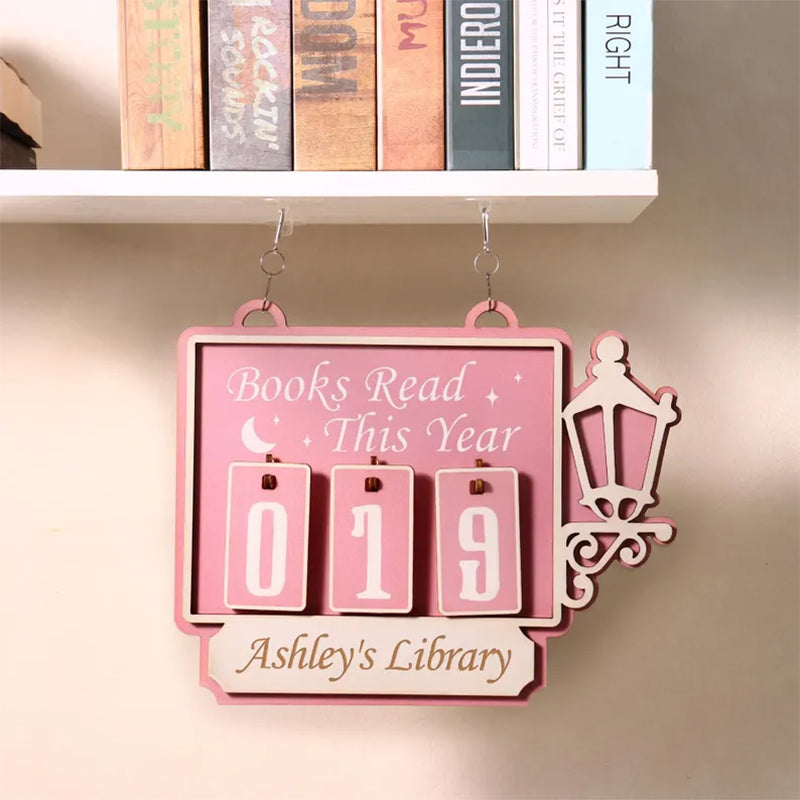 Custom Books Read Tracker - Books Read This Year