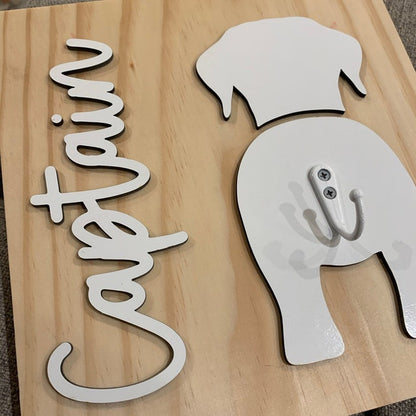 Custom Dog Leash Holder | Personalized Breed Dog Leash Holder