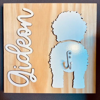 Custom Dog Leash Holder | Personalized Breed Dog Leash Holder