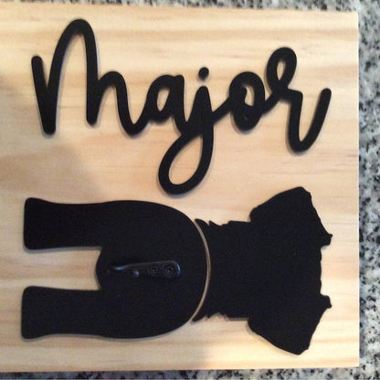 Custom Dog Leash Holder | Personalized Breed Dog Leash Holder