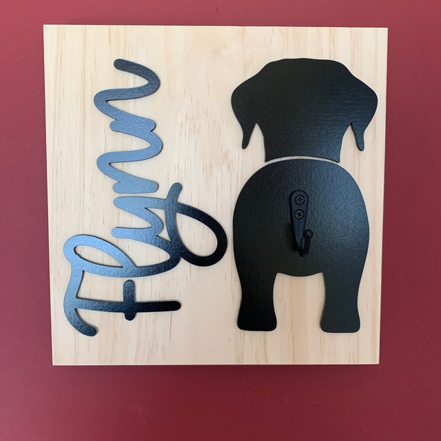 Custom Dog Leash Holder | Personalized Breed Dog Leash Holder