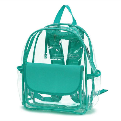 Personalized Clear Backpack: Stadium Bag, Monogrammed PVC, Game Day Bag