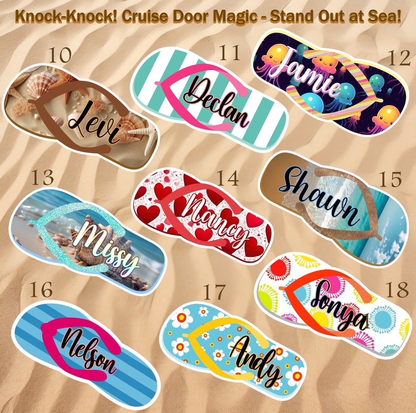 Personalized Cruise Door magnet