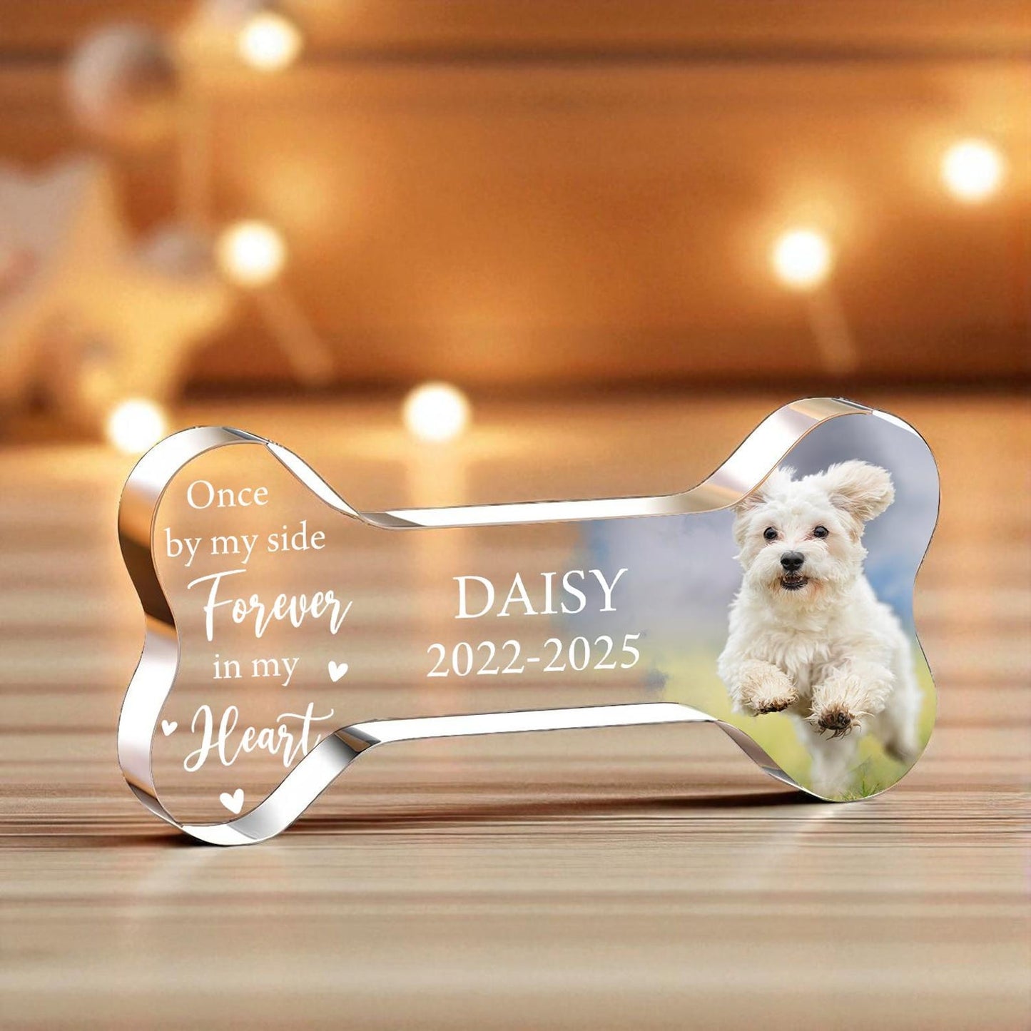 Personalized Pet Memorial Plaque, Photo Pet Memorial Gift, Pet Loss Keepsake