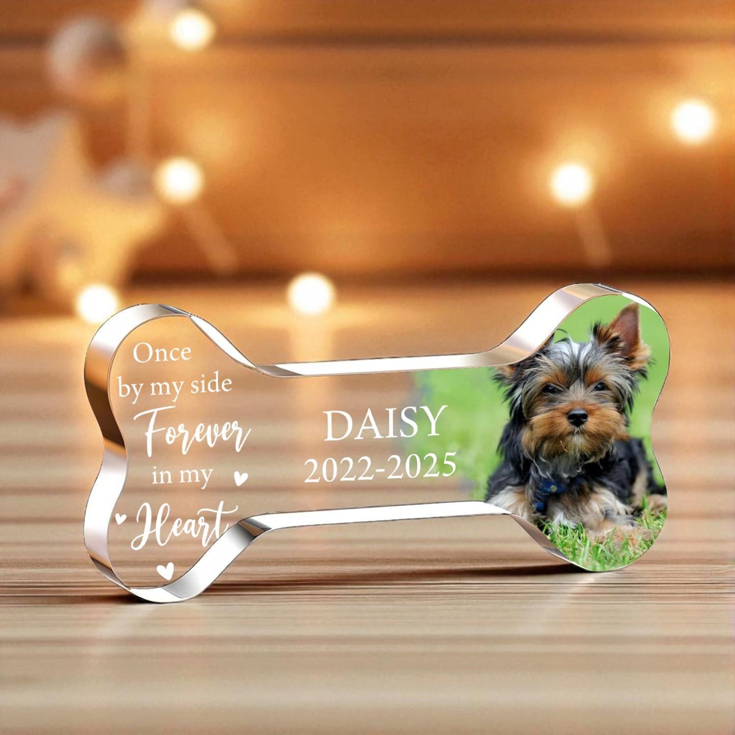 Personalized Pet Memorial Plaque, Photo Pet Memorial Gift, Pet Loss Keepsake