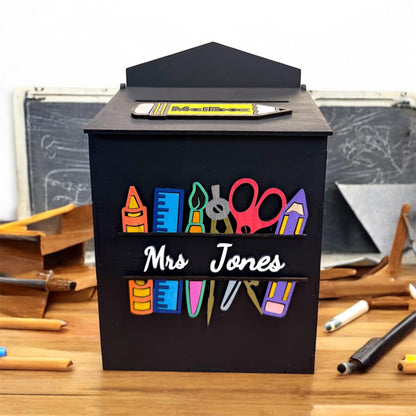 Personalized Teacher Mailbox & Door Sign Set: Classroom Decor
