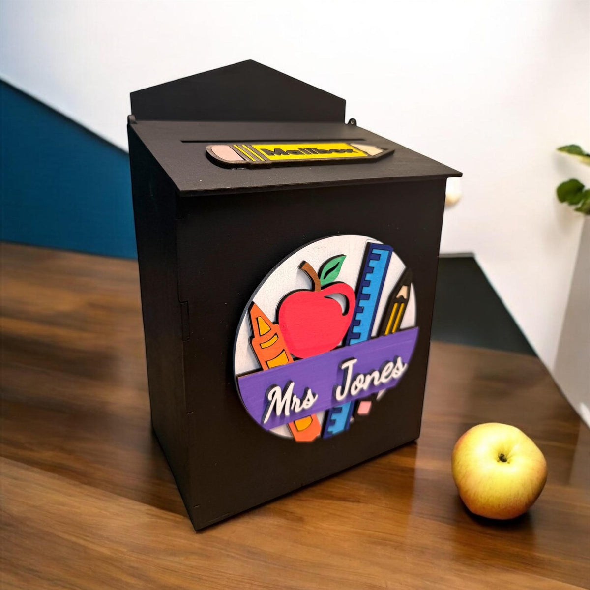 Personalized Teacher Mailbox & Door Sign Set: Classroom Decor