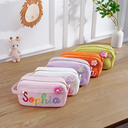 Personalized Pencil Case, Custom Girls Pencil Bag, Back to School Gift