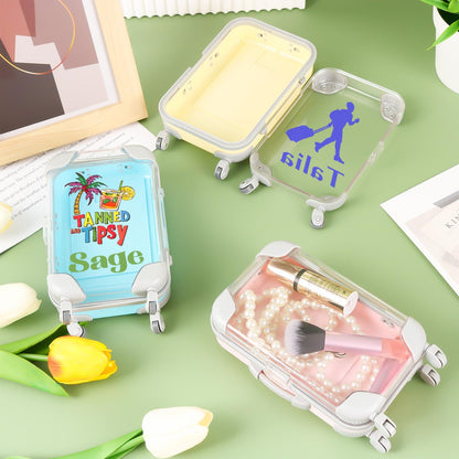 Personalized Girls trip travel mini suitcase party favors hangover recovery kit girls trip survival kit