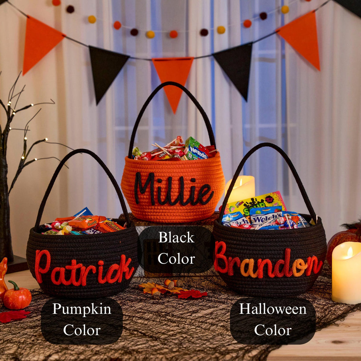 Customize Halloween Basket