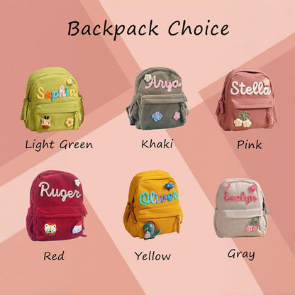 Custom Toddler Backpack, Personalized Backpacks With Name Gift