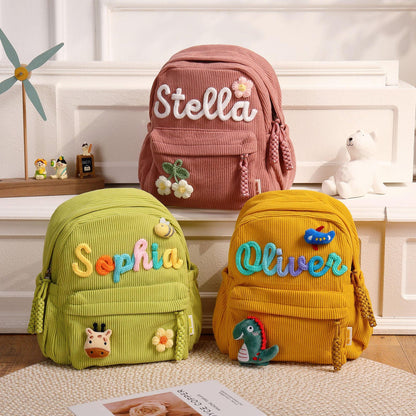 Custom Toddler Backpack, Personalized Backpacks With Name Gift