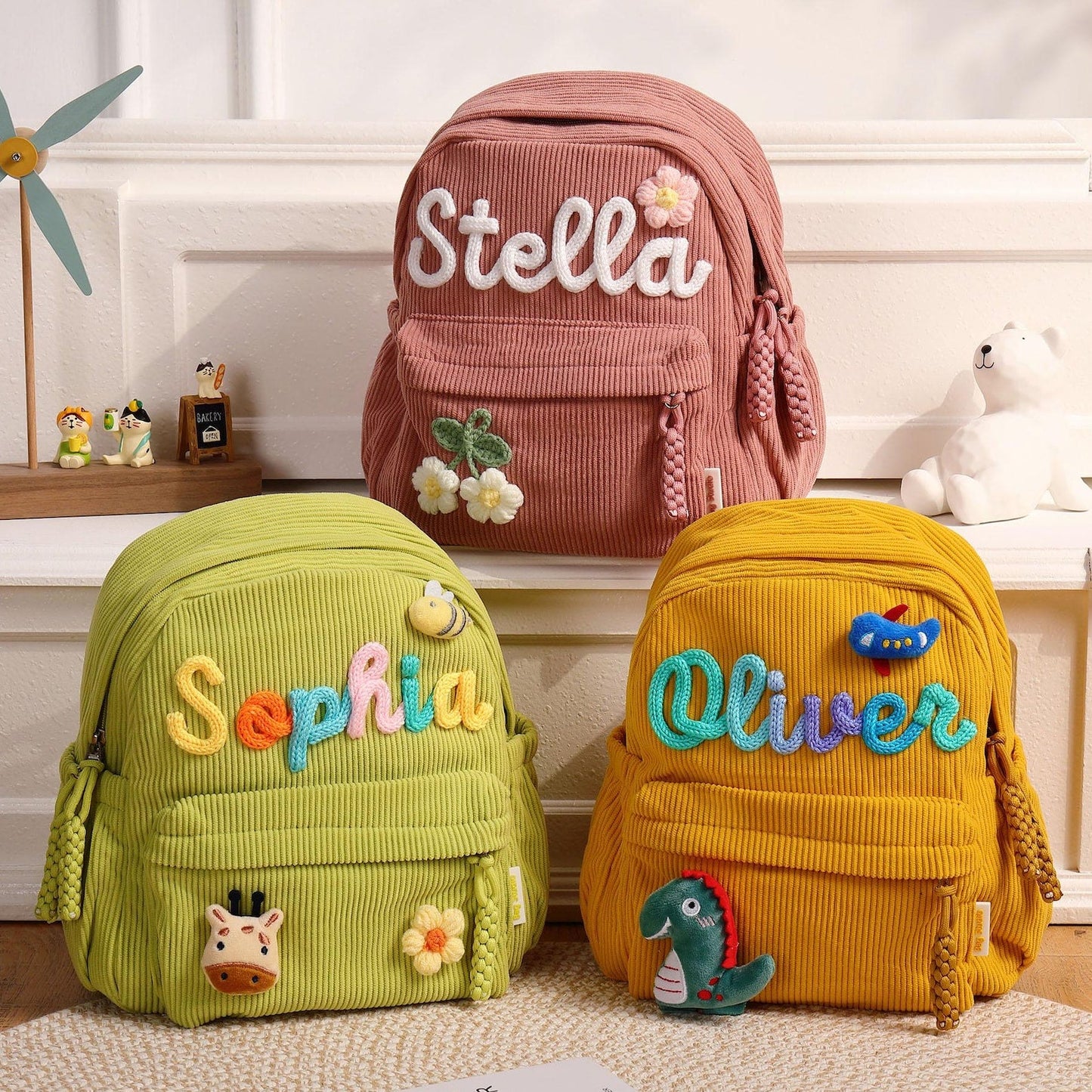 Custom Toddler Backpack, Personalized Backpacks With Name Gift