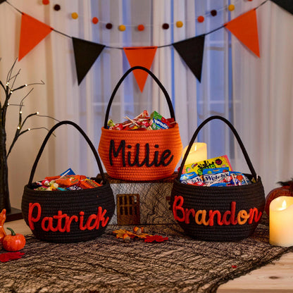 Customize Halloween Basket