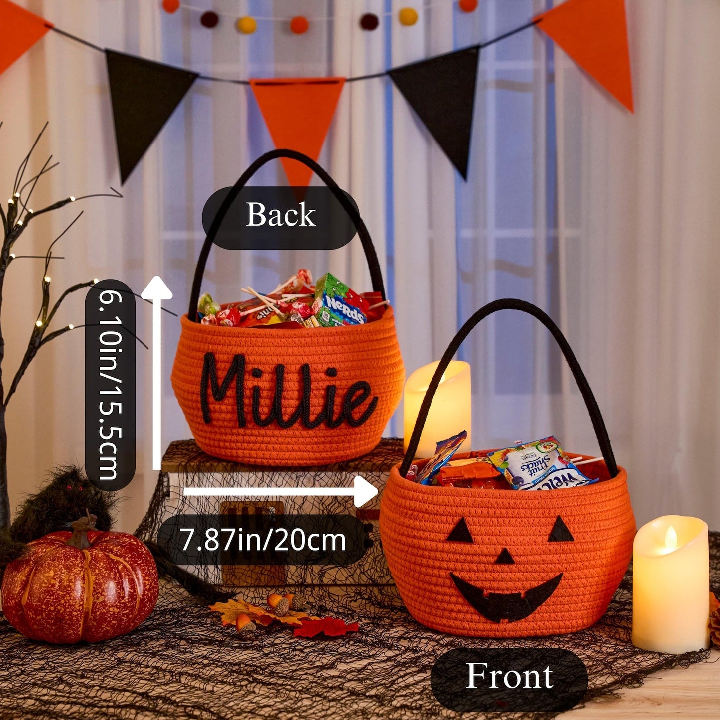 Customize Halloween Basket