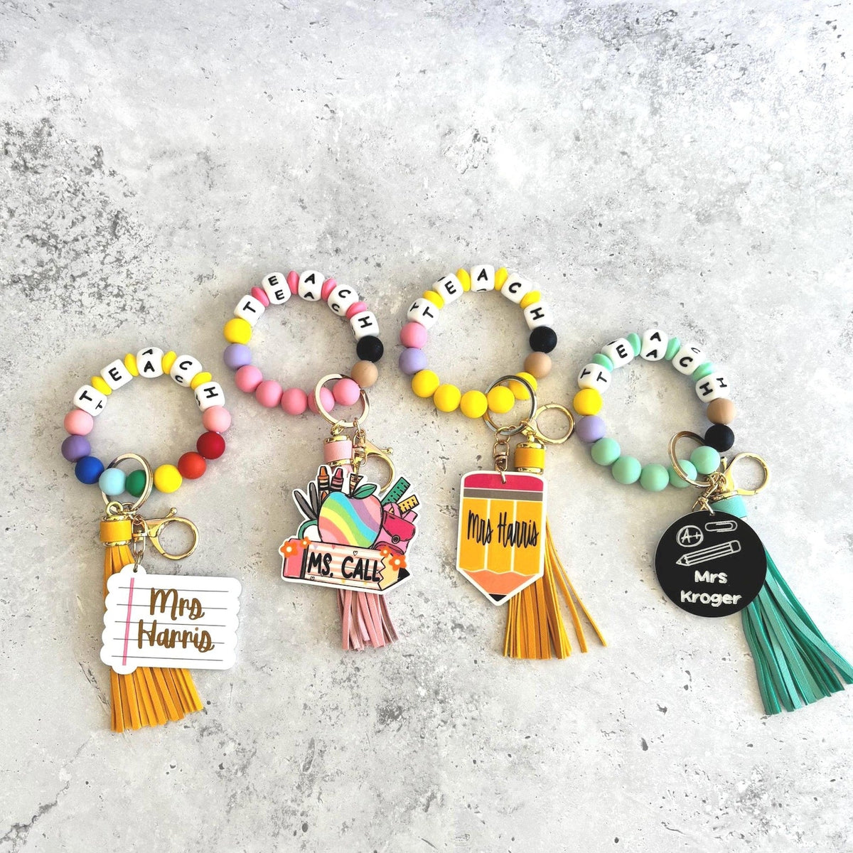 Teacher Gift Keychain Charm Accessory Gift Teacher Appreciation Gift For Teachers