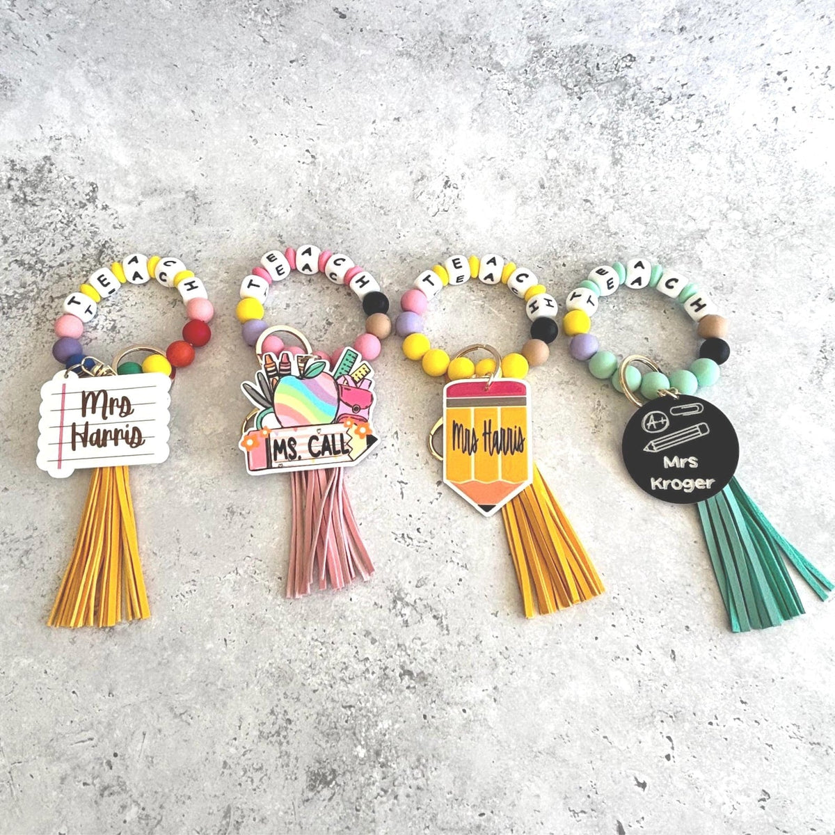 Teacher Gift Keychain Charm Accessory Gift Teacher Appreciation Gift For Teachers