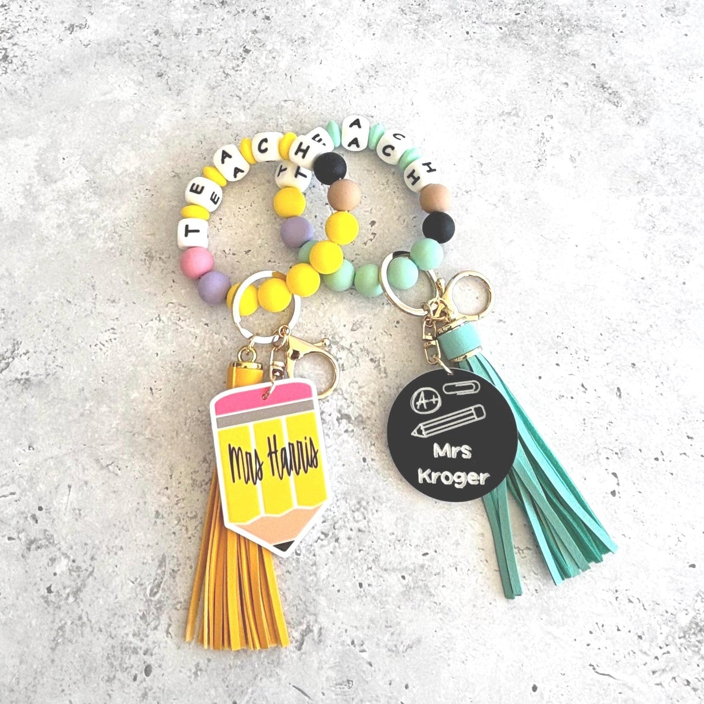Teacher Gift Keychain Charm Accessory Gift Teacher Appreciation Gift For Teachers