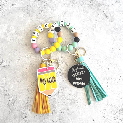 Teacher Gift Keychain Charm Accessory Gift Teacher Appreciation Gift For Teachers