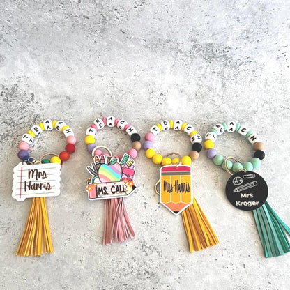 Teacher Gift Keychain Charm Accessory Gift Teacher Appreciation Gift For Teachers