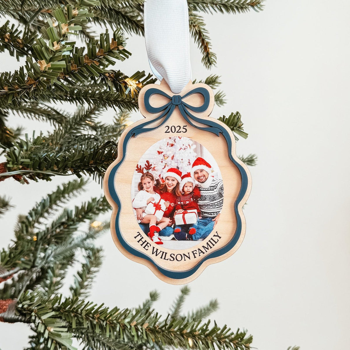 Custom Photo Christmas Ornament, Picture Christmas Ornament, Personalized 2026 Ornament