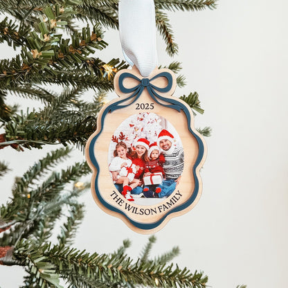 Custom Photo Christmas Ornament, Picture Christmas Ornament, Personalized 2026 Ornament