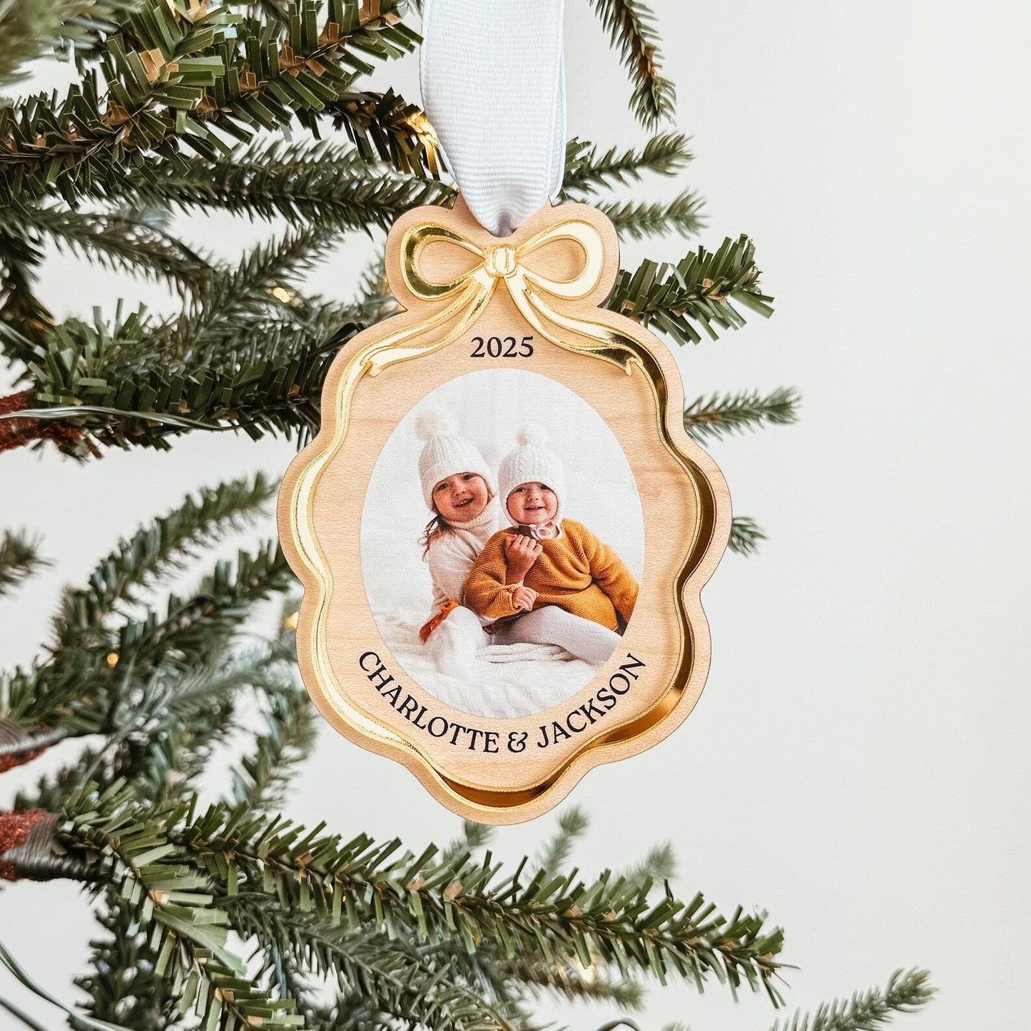 Custom Photo Christmas Ornament, Picture Christmas Ornament, Personalized 2026 Ornament