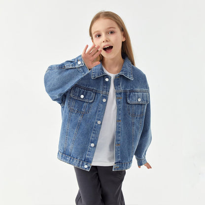 Personalized Name Denim Jacket: Custom Toddler Baby Jean Jacket Gift For Kids