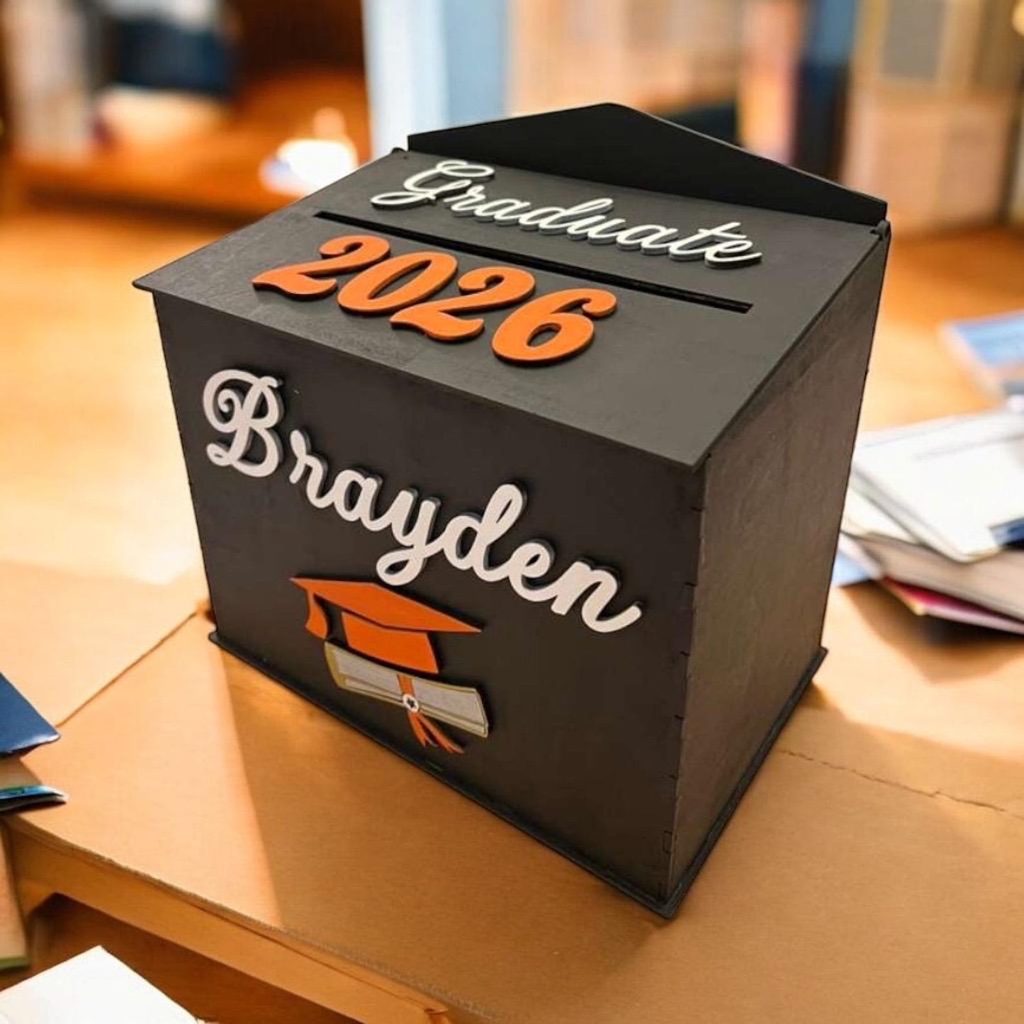Personalized Graduation Card Box 2026: Keepsake Gift
