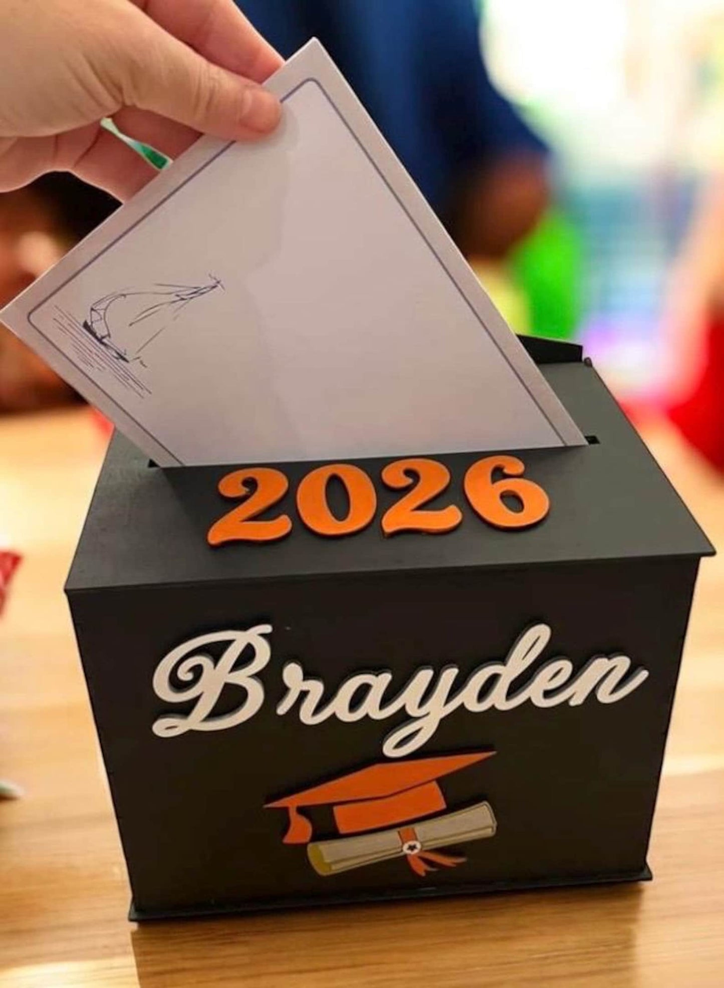 Personalized Graduation Card Box 2026: Keepsake Gift