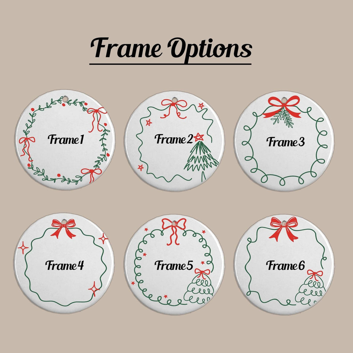 2 Sided Ceramic Ornament, Our First Christmas Engaged, Personalized Engagement Gift for Couples