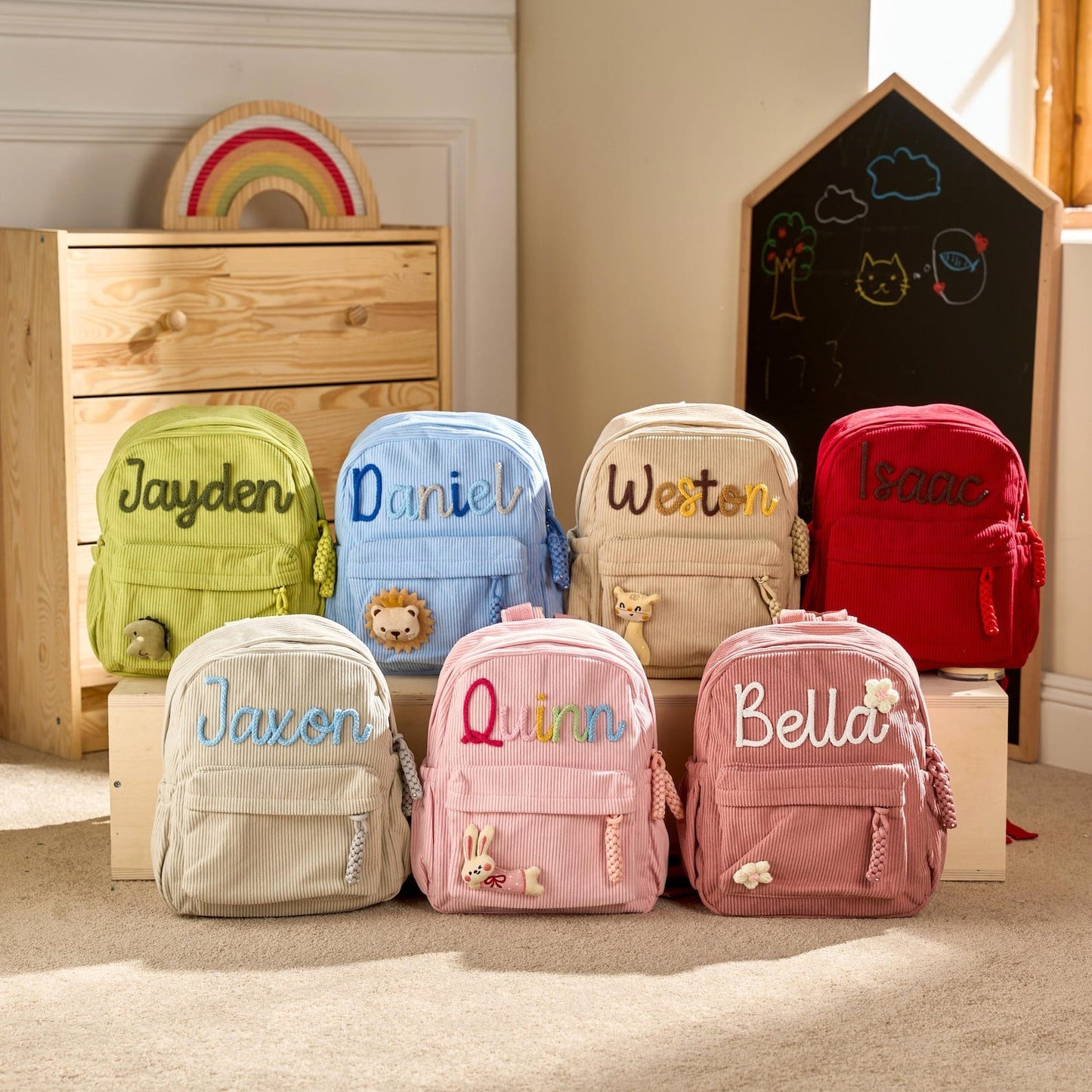 Personalized Toddler Backpack Kindergarten Gift