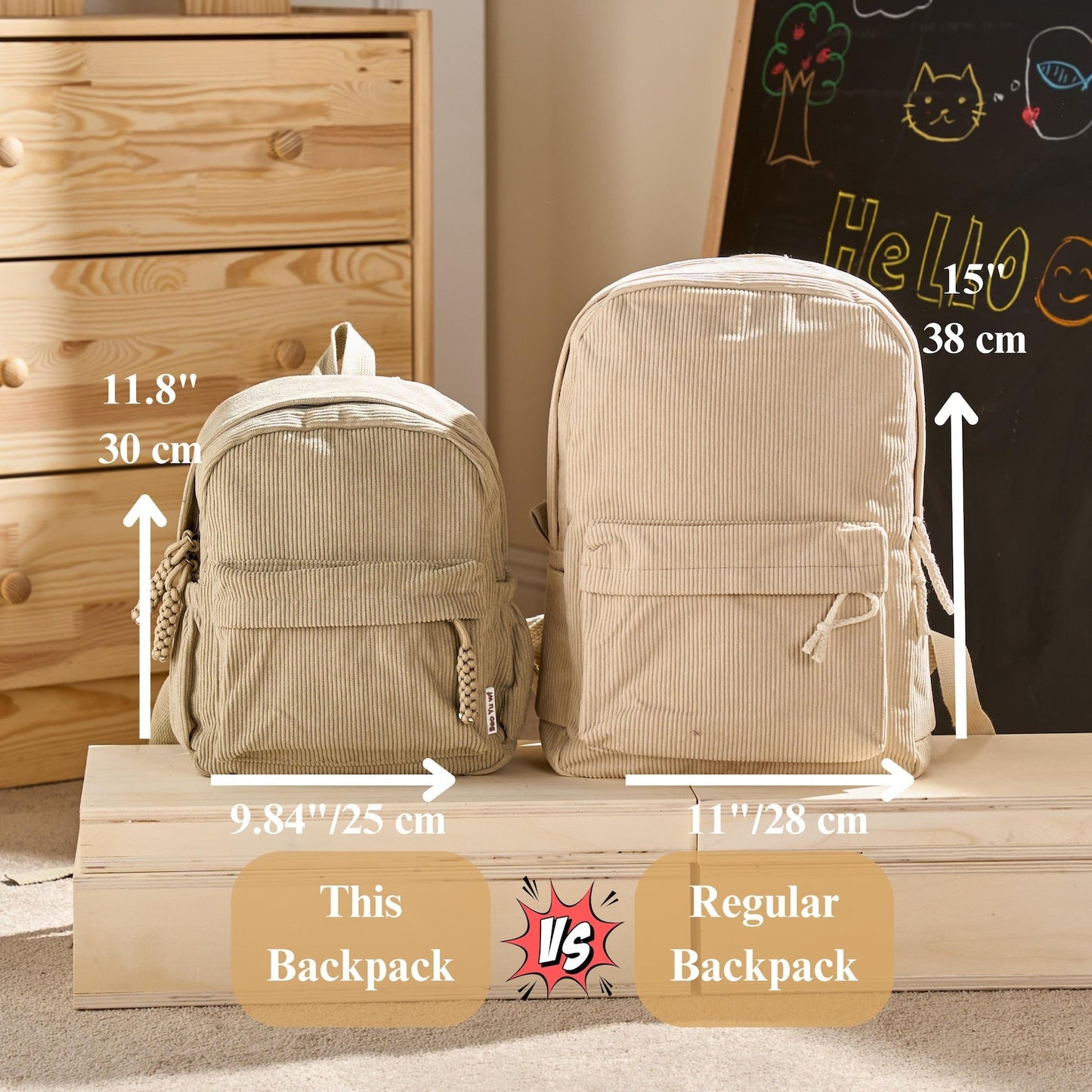 Personalized Toddler Backpack Kindergarten Gift