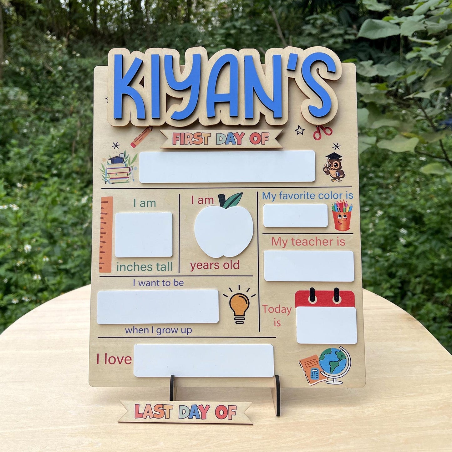 Custom First Day Of School Sign| Last Day of School Sign| 1st Day of School Board