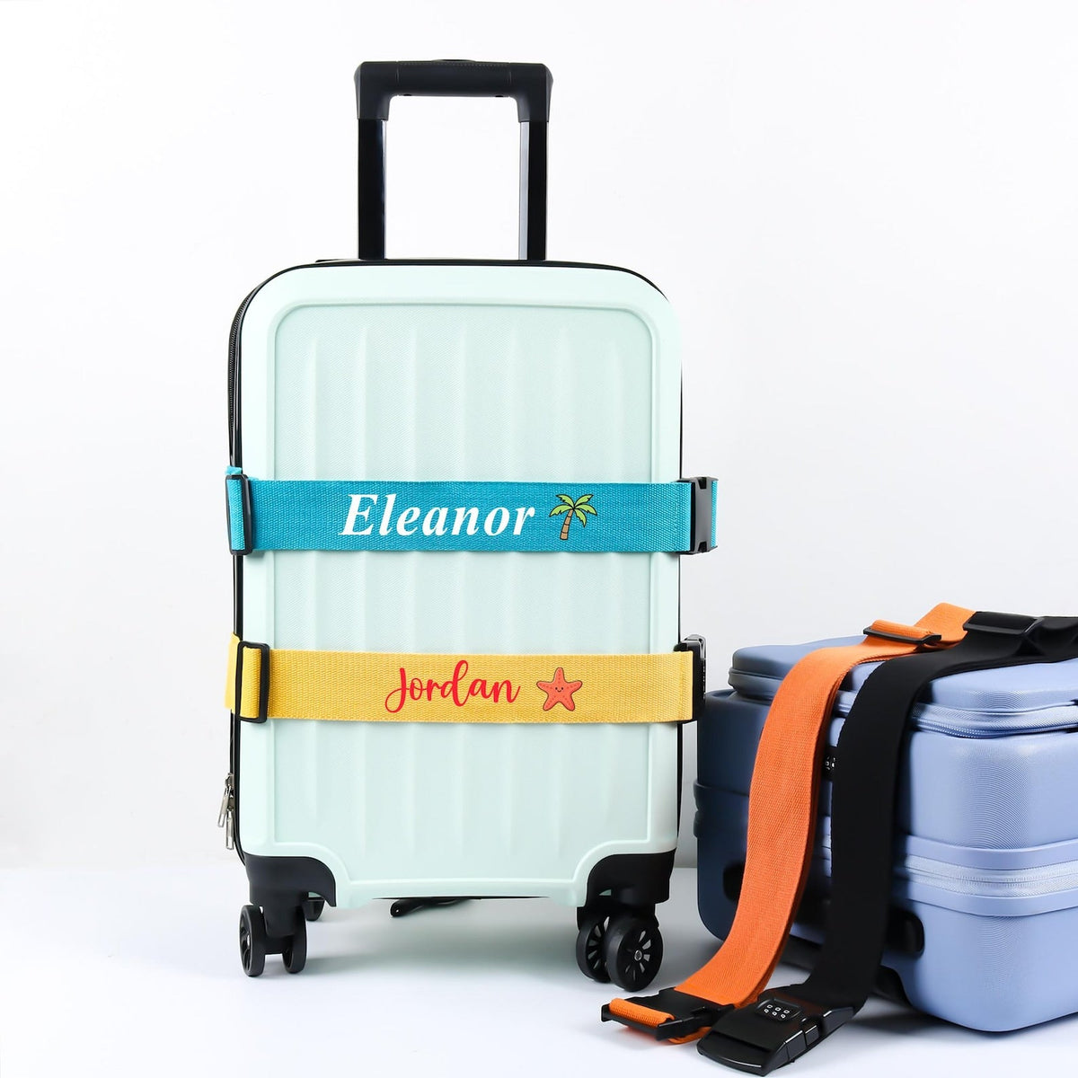 Personalised Luggage Strap,Suitcase Luggage Belt With Your Text