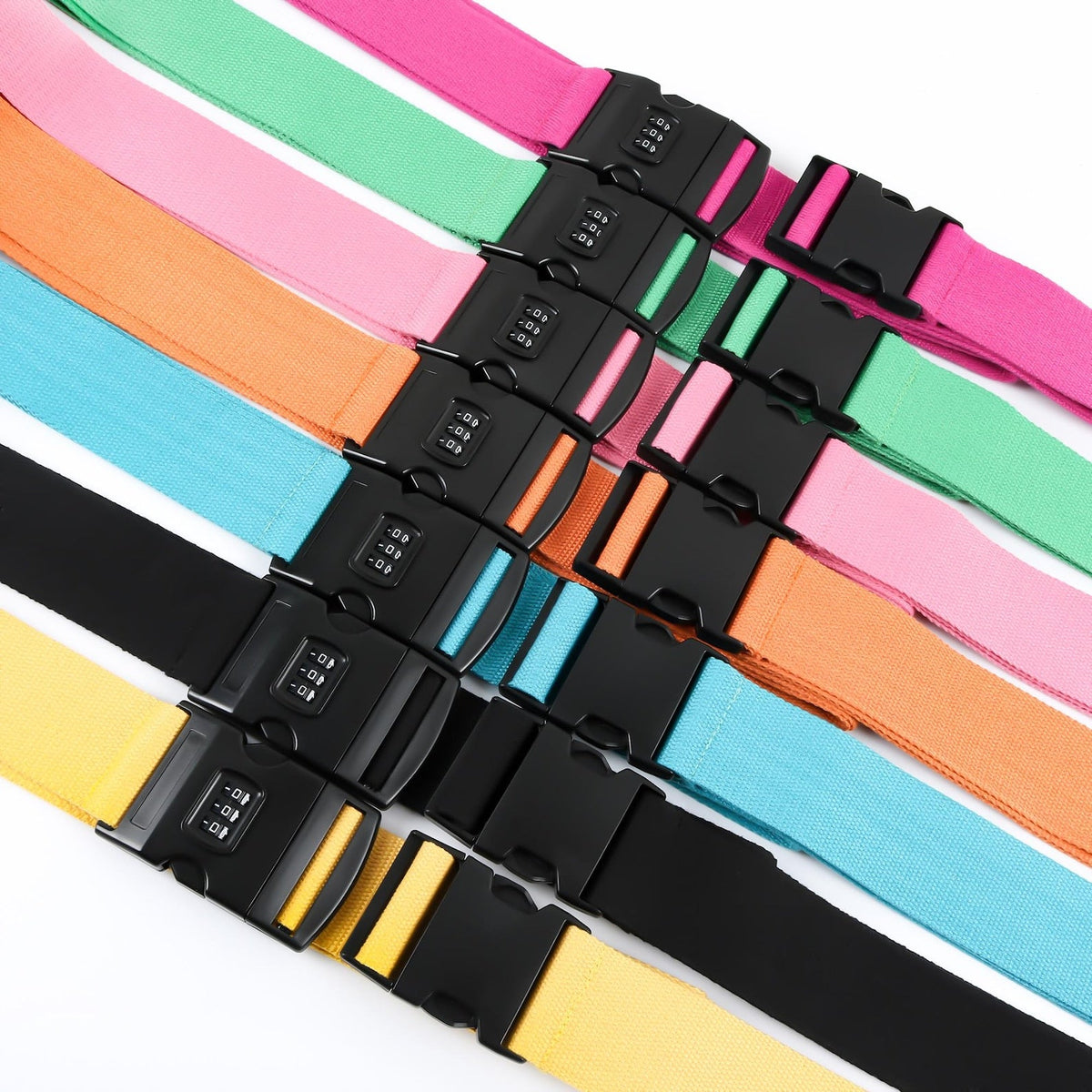 Personalised Luggage Strap,Suitcase Luggage Belt With Your Text