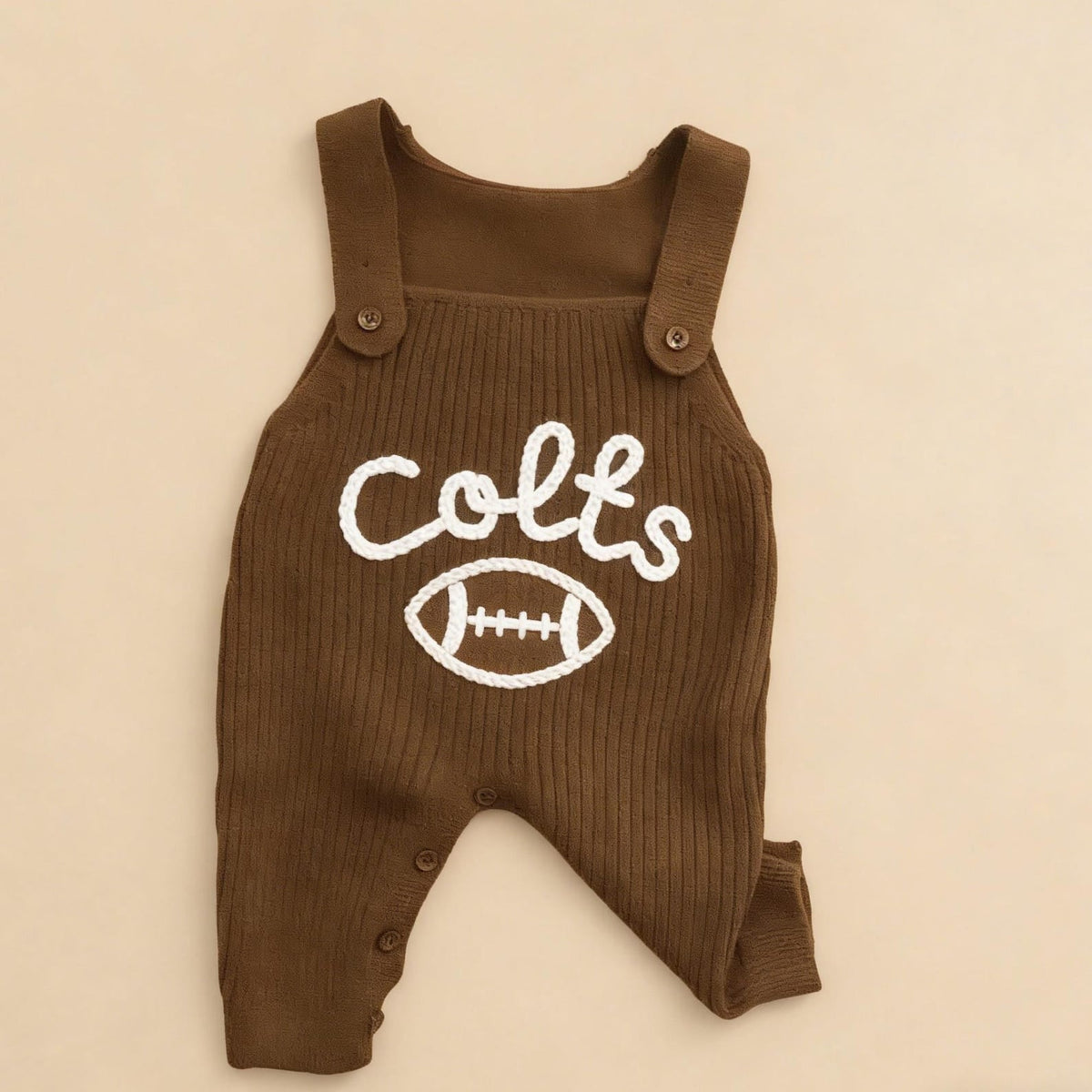 Personalized Baby Football Outfit, Baby Romper  Football, Football Fan Gift