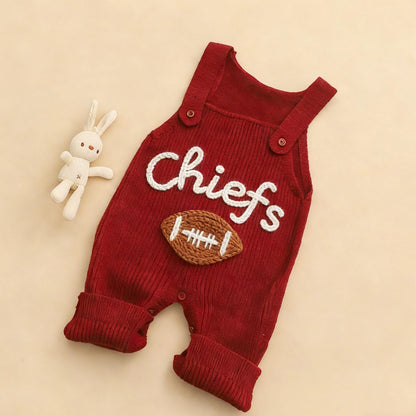 Personalized Baby Football Outfit, Baby Romper  Football, Football Fan Gift