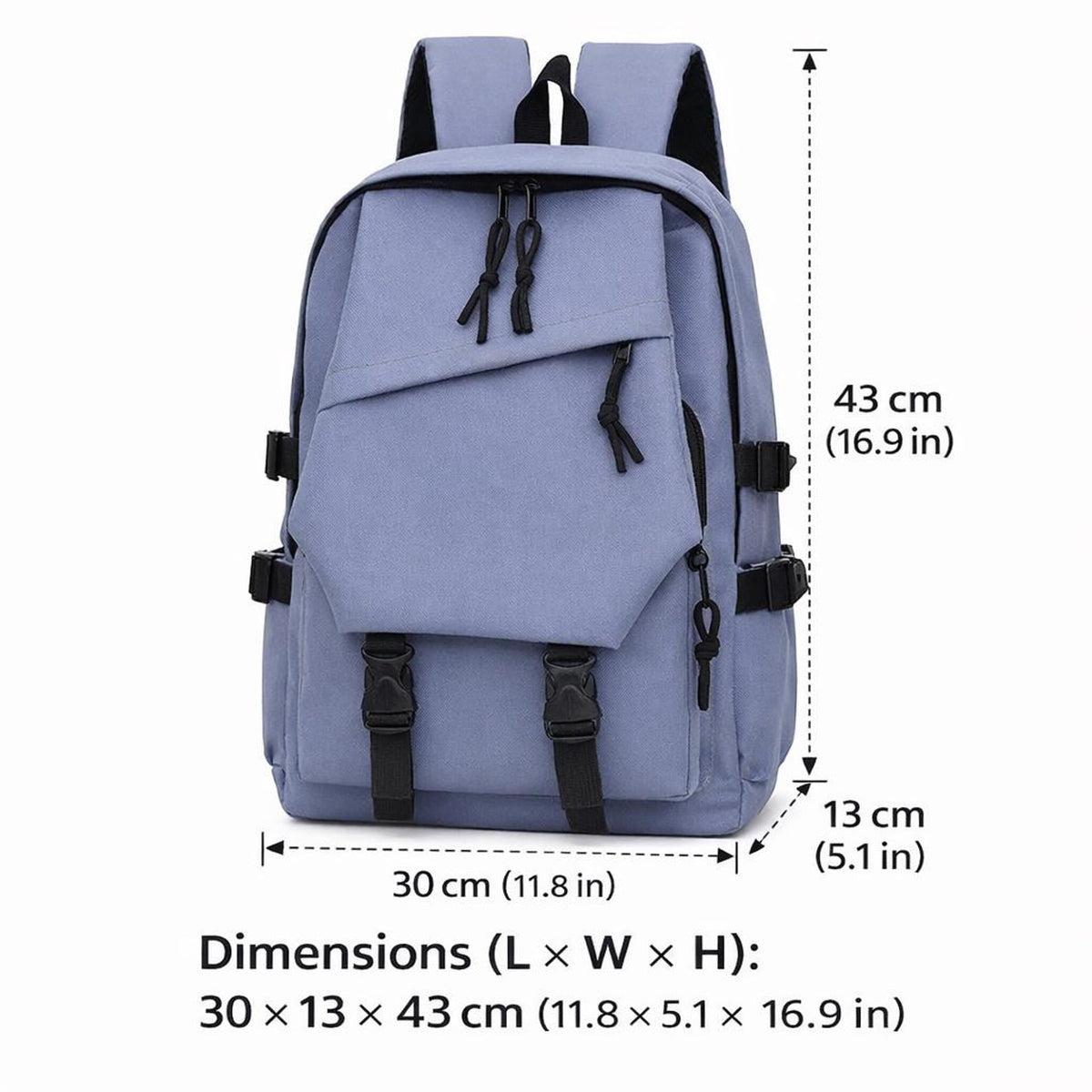 Personalized Name Backpack, Custom Student Travel Bag