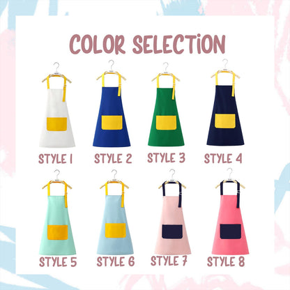 Personalized Kids Apron with Name｜Custom Children Cooking and Painting Apron