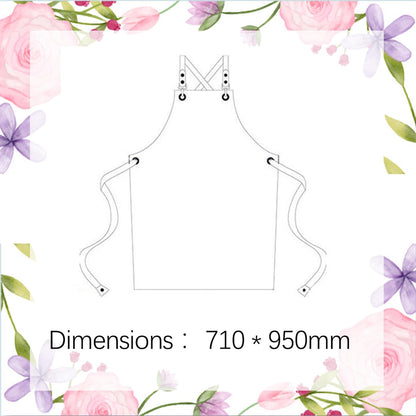 Custom Name Gardening Apron, Gardening Apron With Pockets, Outdoor Tool Apron
